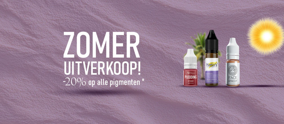 Summer Promotion 2025: 20% Discount on PMU Pigments from FACE, Hanafy & AS Company | PMU Master Boutique