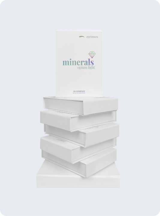 Eyebrow Set – Opium Light (Minerals, 6pcs × 6ml) | Professional PMU Pigments | PMU Master Boutique