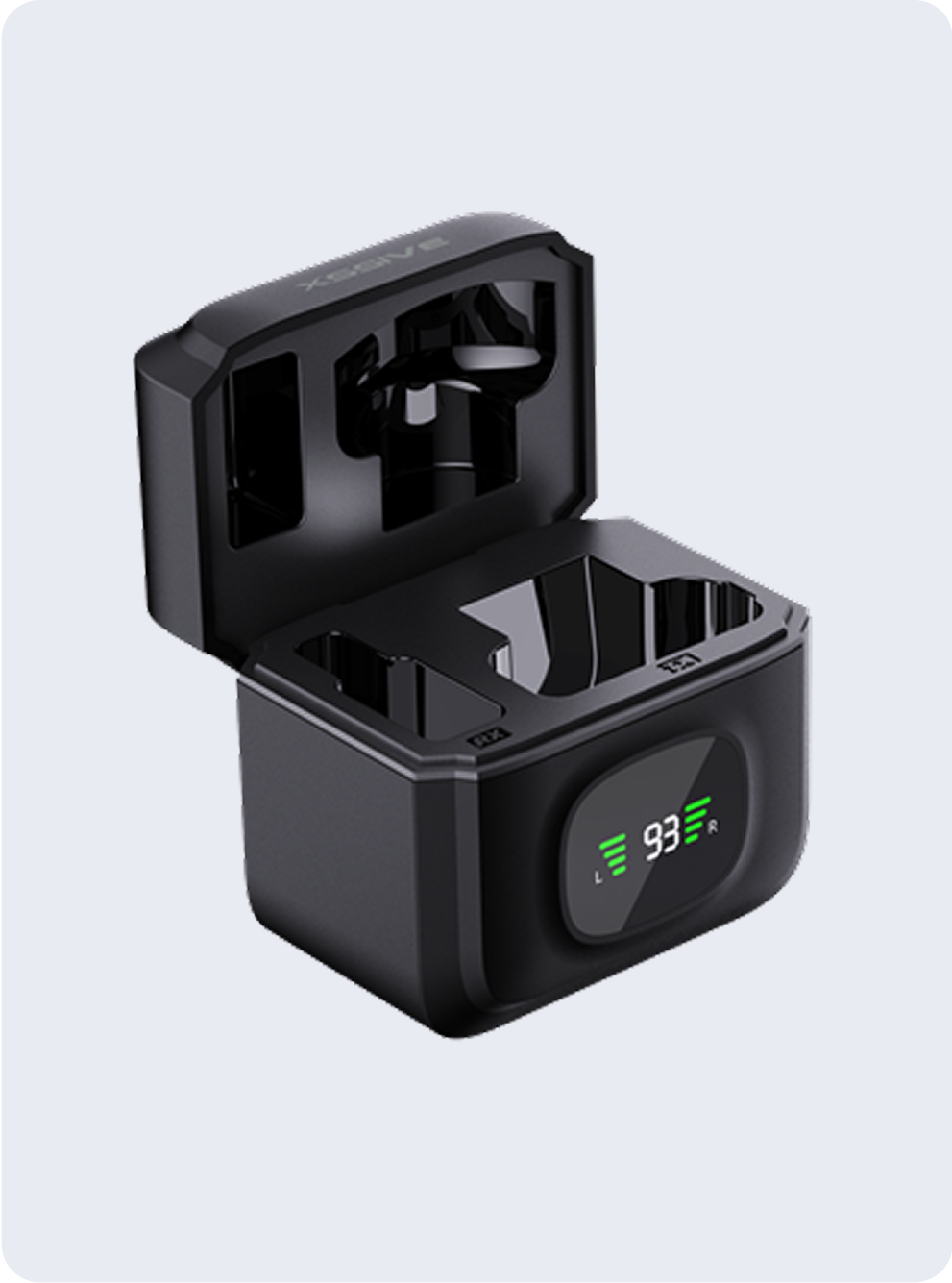 Xssive Lavalier Wireless Microphone – Professional Noise-Cancelling Mic with Charging Case