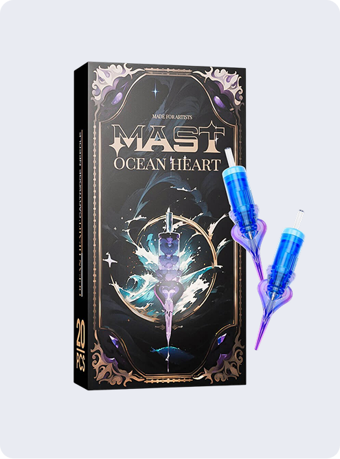 Mast Ocean Heart 0601RLT Needle Cartridges 0.20 mm – Box of 20 pcs
