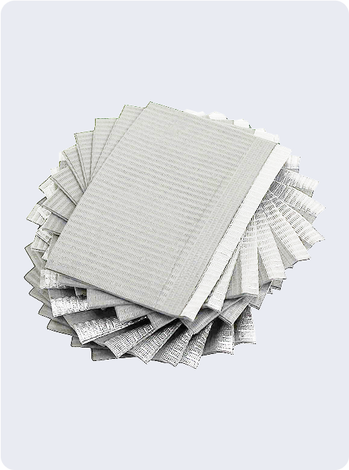 BAG OF 125 LAP CLOTHS IN WHITE - PMU Master Boutique