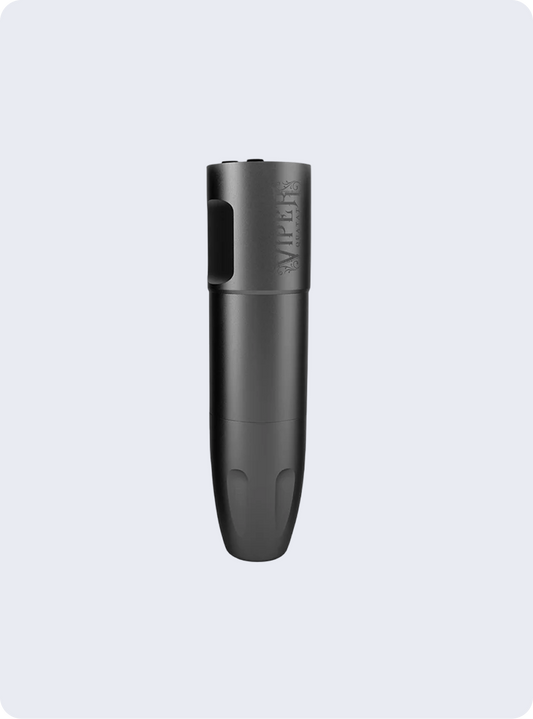 Viper Wireless Pen Machine Black – Professional PMU & Tattoo Device by Quatat