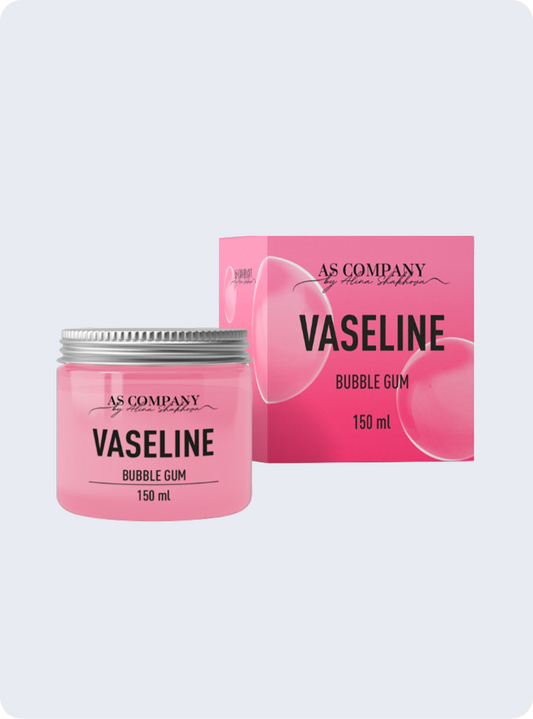 ASCompany Vaseline Bubble Gum 150 ml – Professional PMU & Tattoo Moisturizing Balm