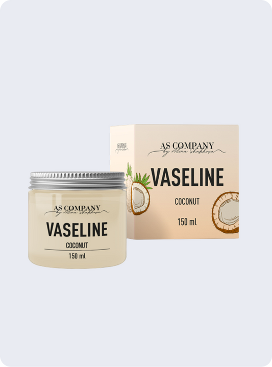 ASCompany Vaseline Coconut 150 ml – Professional PMU & Tattoo Moisturizing Balm