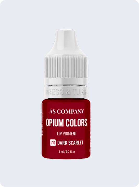 ASCompany Pigment – L10 Dark Scarlet 6 ml – Lip Pigment