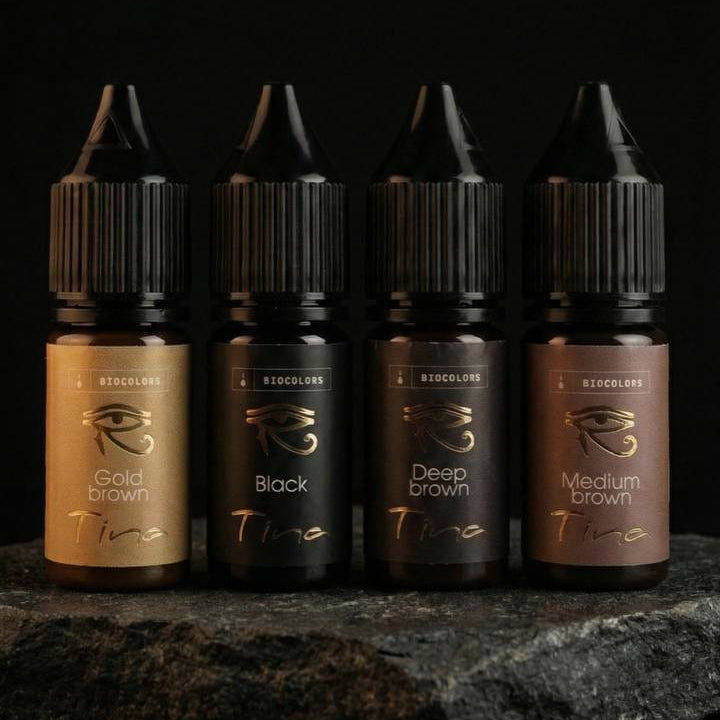 unique eyeliner pigment set, created in collaboration with Biocolors and Valentina Zayats.