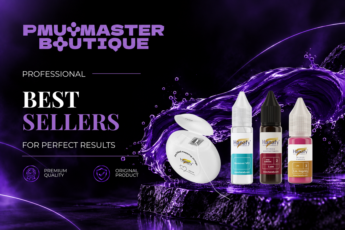 Best selling PMU products for permanent makeup artists