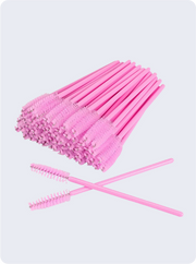 Brow Brushes 100 stuks – Roze