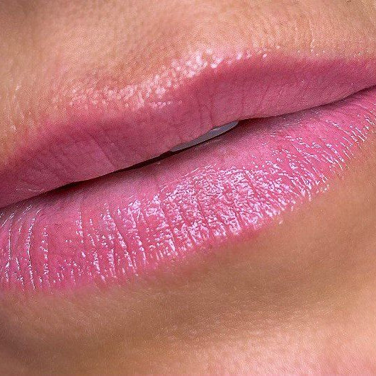 FACE Tokyo lip PMU, healed result after five months