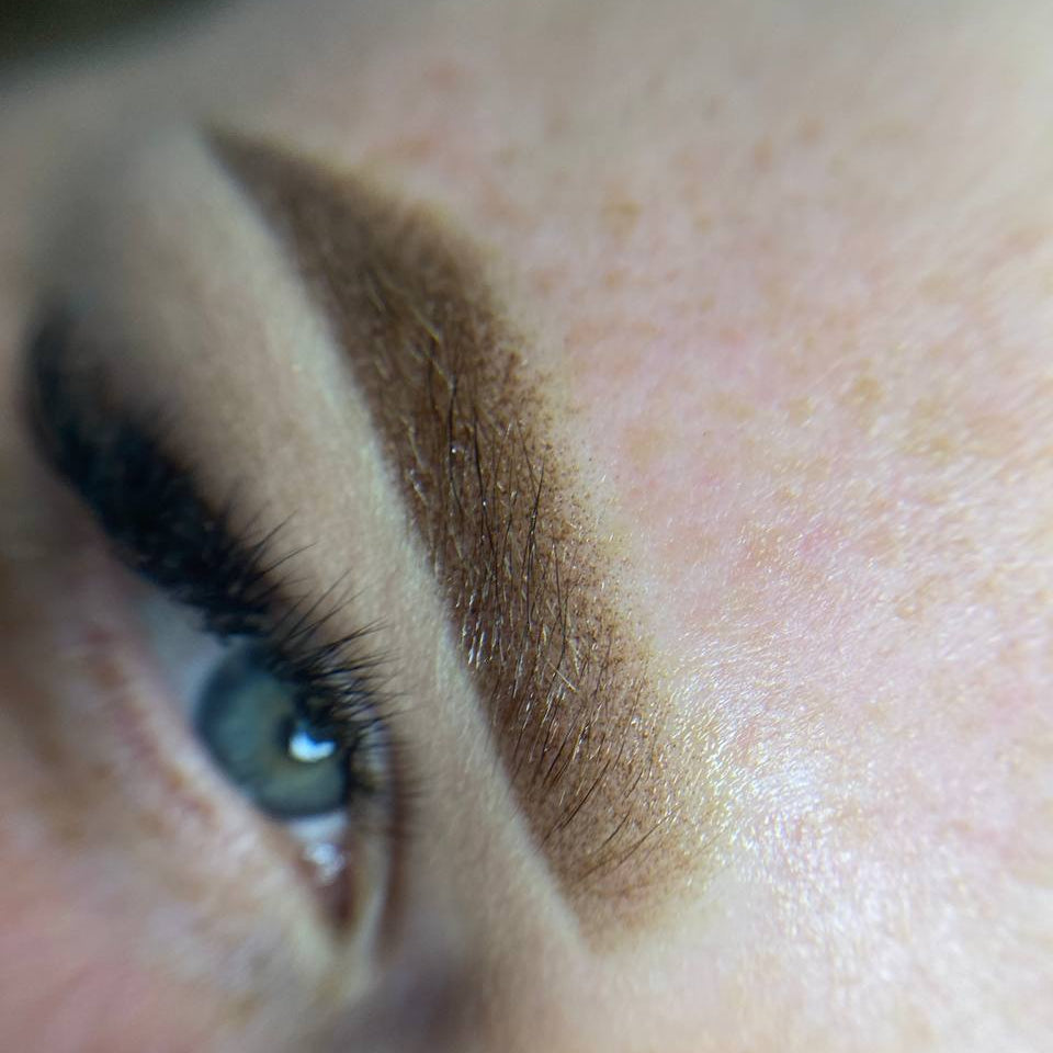Brow PMU with a FACE Johnny and Serkan pigment mix