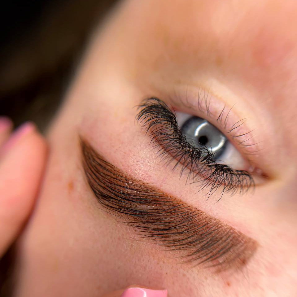 Brow PMU with a FACE Johnny and Serkan pigment mix