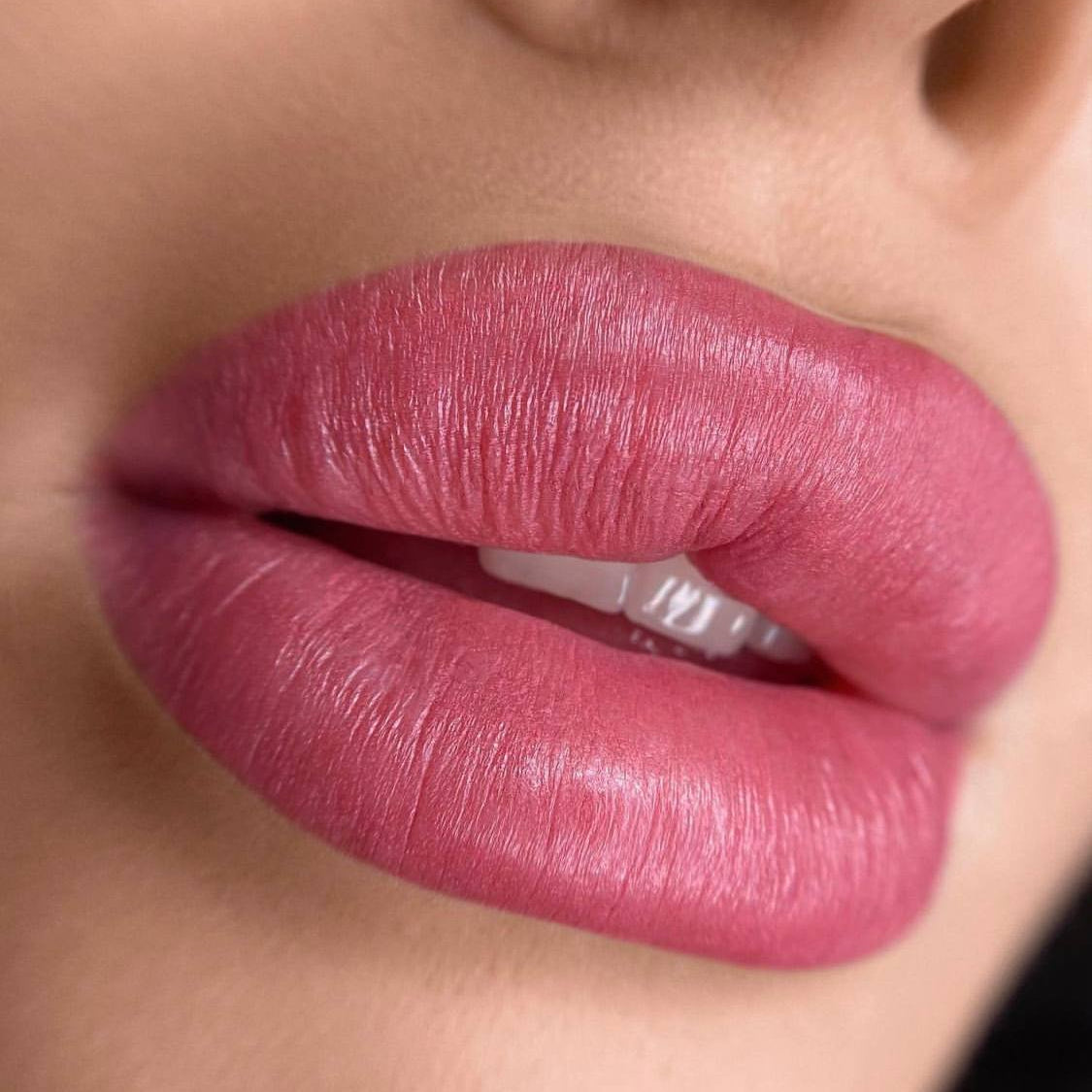 Lip PMU with a FACE Amsterdam, Caramel and Tyra pigment mix