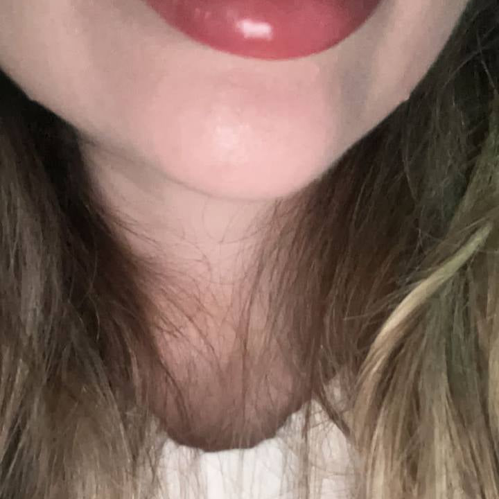 Healed lip blush with a FACE Jennifer, Viktoria and Caramel pigment mix