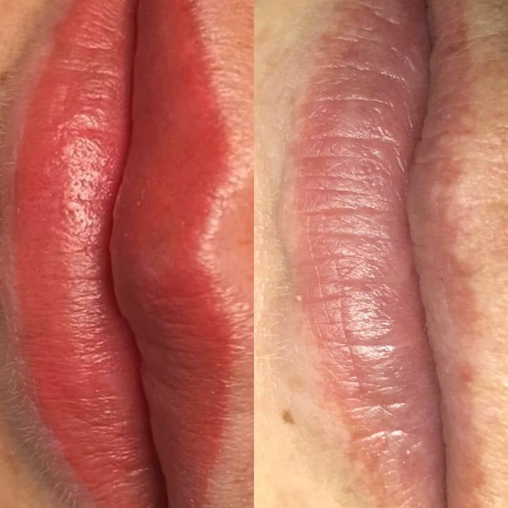 FACE Raspberry lip pigment, fresh result
