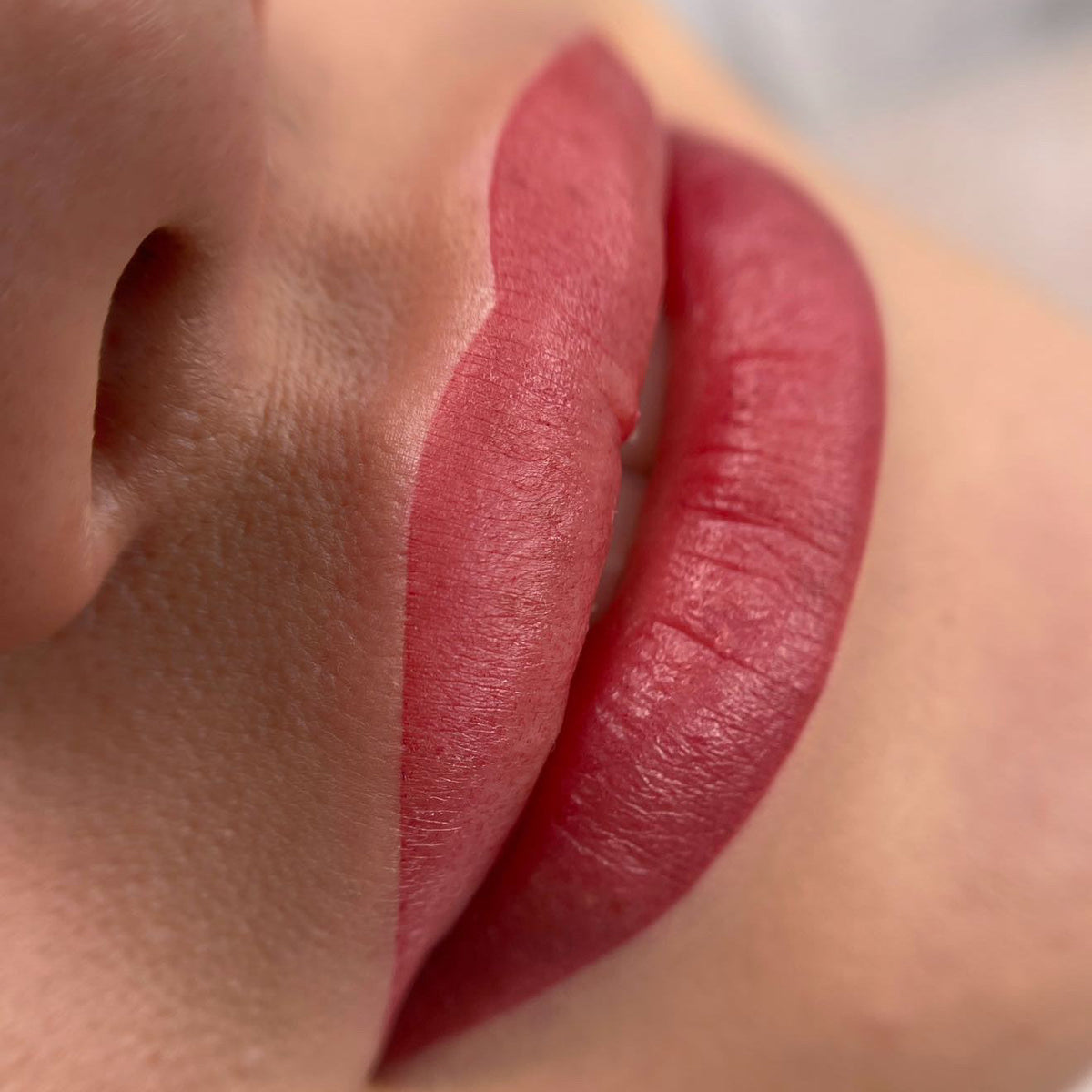 Lip Blush mit einer Mischung aus FACE Marsala, Quartz und Shayk