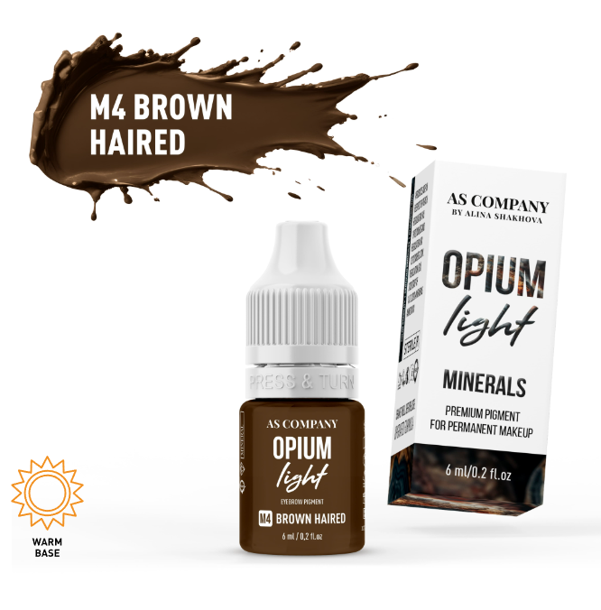ASCompany Mineral M4 Brown Haired 6 ml – Brow Pigment