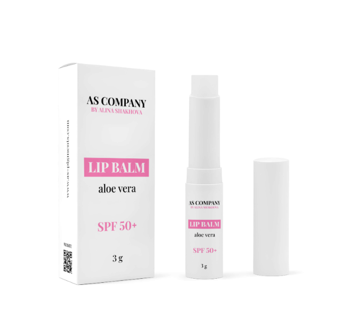 ASCompany Lip Balm Aloe Vera SPF 50+ Stick Balm 3g