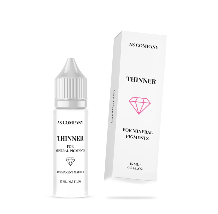 AS Company Thinner for Mineral Pigments 15 ml