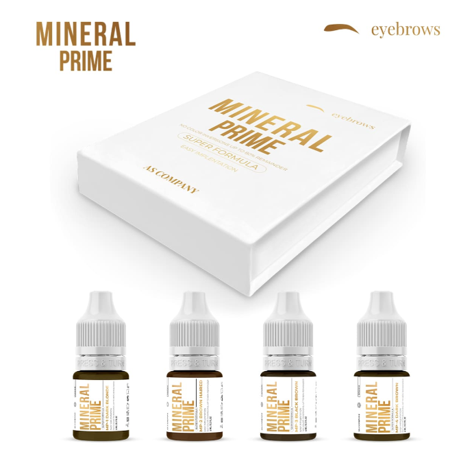 ASCompany Mineral Prime Super Formula Set Eyebrows (6 pcs x 6 ml)