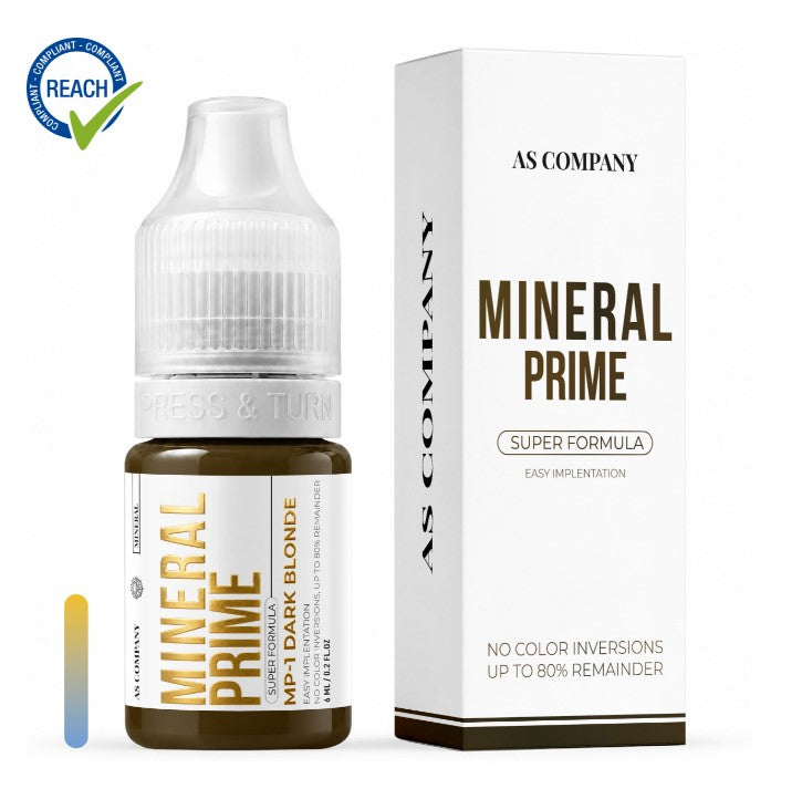 ASCompany MP1 Dark Blonde 6 ml – Mineralisches Brauenpigment

