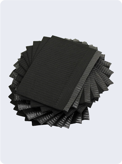 BOX OF 500 LAP CLOTHS IN BLACK - PMU Master Boutique 