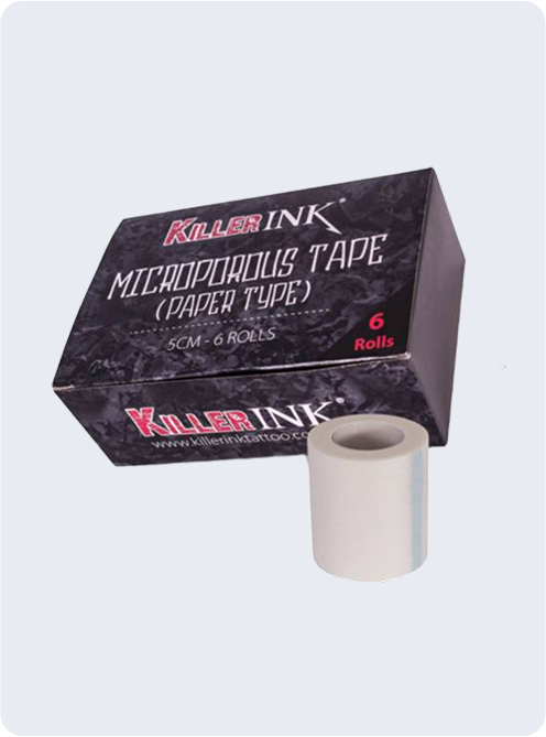 BOX OF 6 KILLER INK MICROPOROUS TAPE (PAPER TYPE) 5CM - PMU Master Boutique 