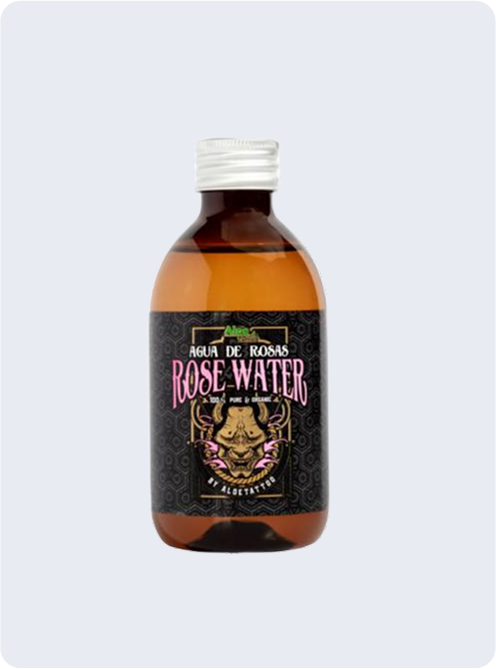ALOE TATTOO ROSE WATER 250ML - PMU Master Boutique 