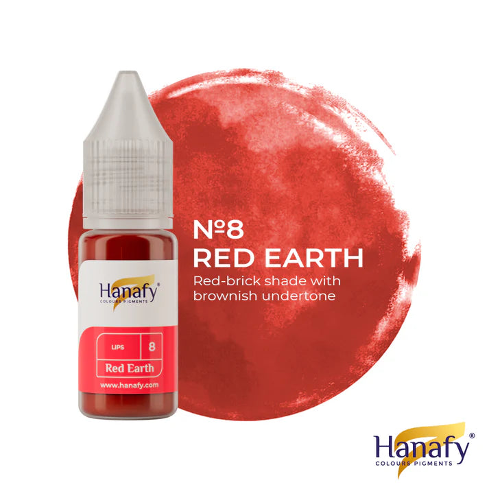 Hanafy Lip Pigment No.8 – Red Earth