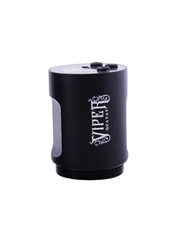 A black backup battery for a VIPER wireless tattoo pen with the brand name 'VIPER' engraved on the side.