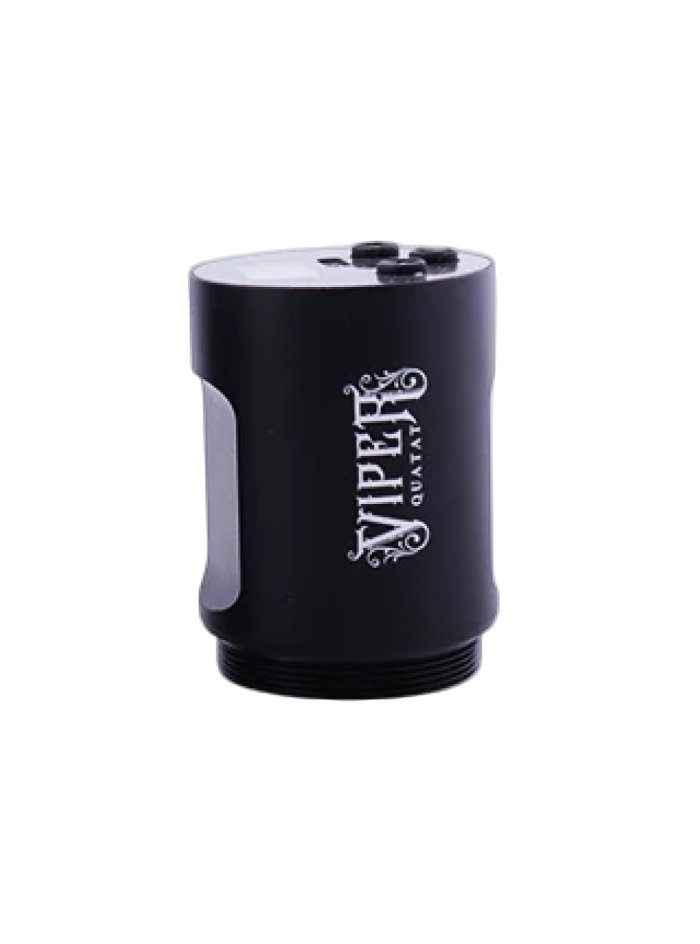 A black backup battery for a VIPER wireless tattoo pen with the brand name 'VIPER' engraved on the side.