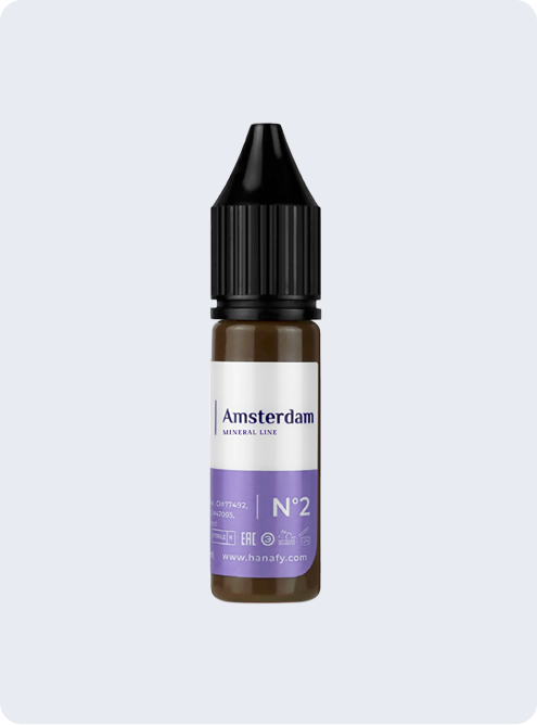 MINERAL PIGMENT EYEBROWS № 2 "AMSTERDAM" - PMU Master Boutique 