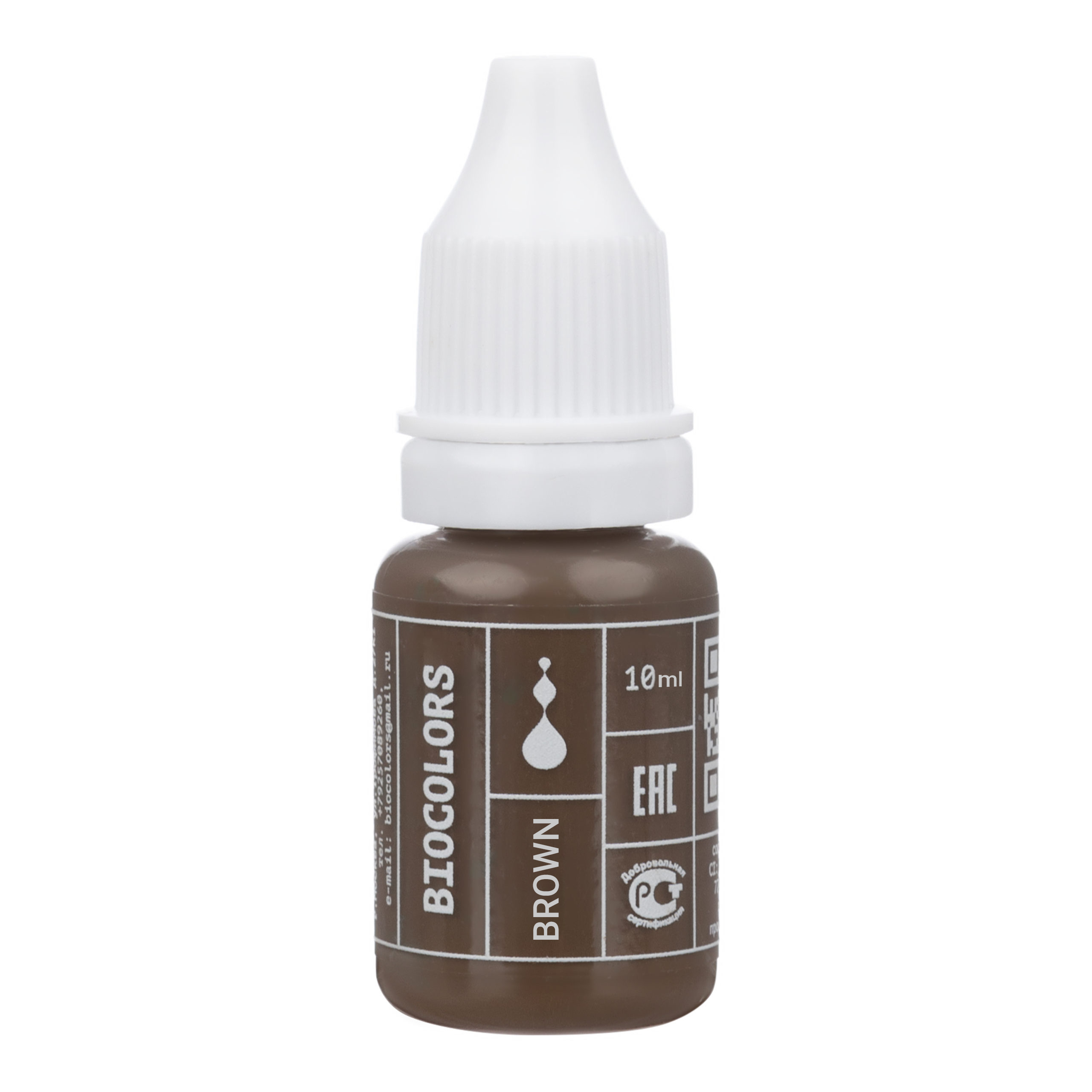 Biocolors Balanced Minerals Brown 10 ml – Brow Pigment