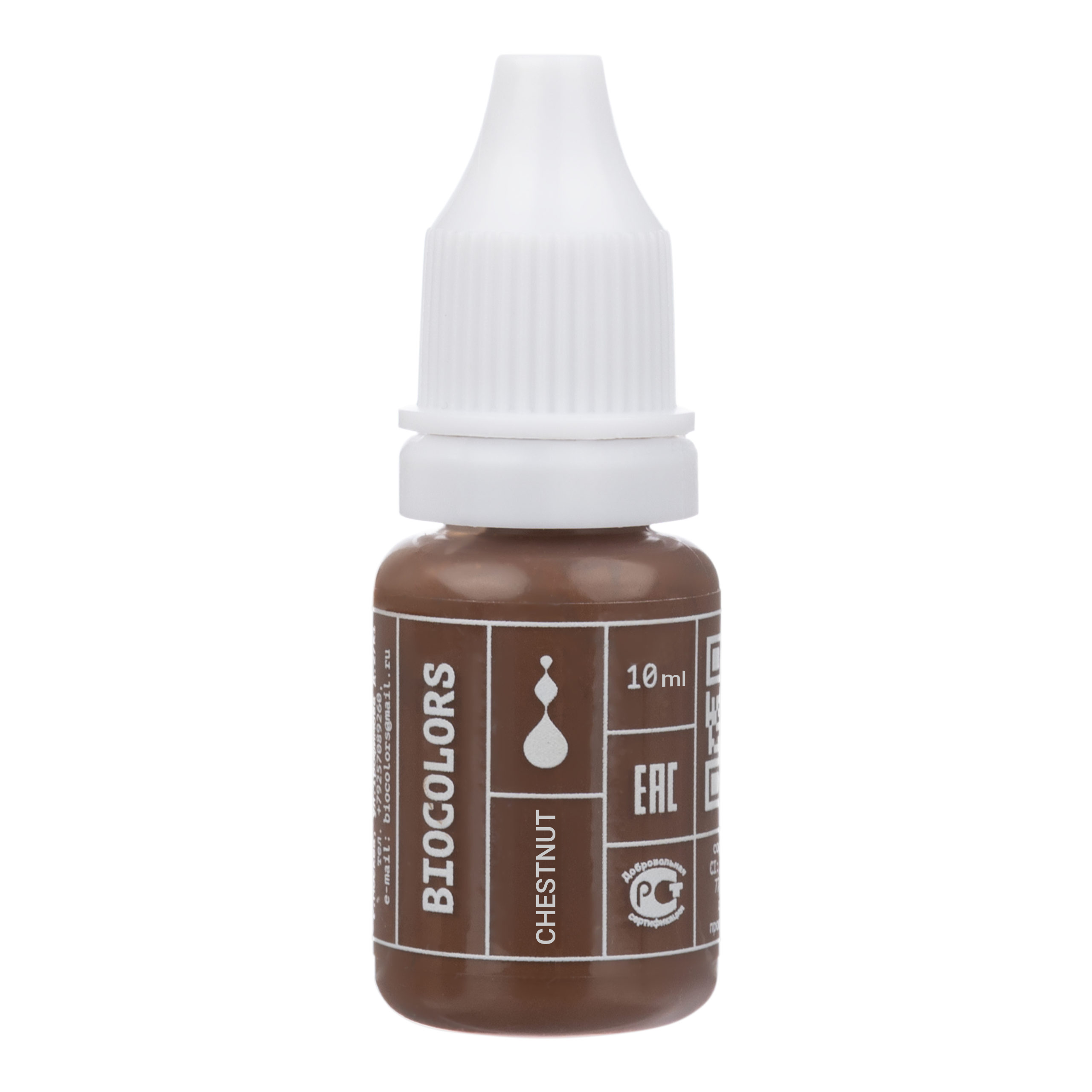 Biocolors Balanced Minerals Chestnut 10 ml – Brow Pigment