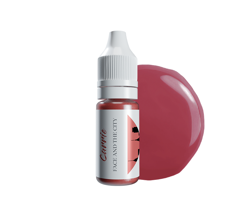 FACE Carrie Hybrid-Lippenpigment – Neutrales Pink-Braun Nude PMU-Pigment