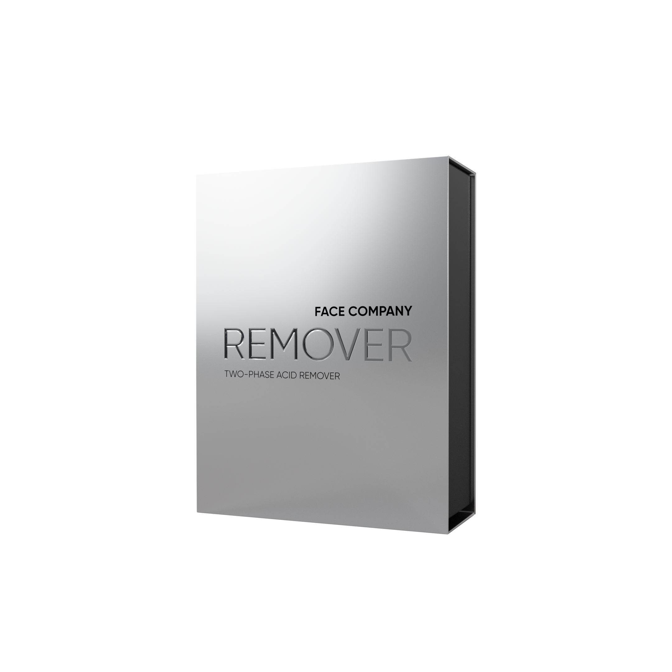 Box of 'Face Company Remover' on a white background pmu removal shop