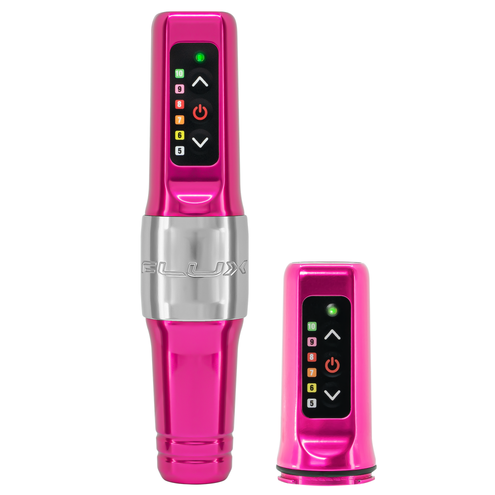 Microbeau- Flux Mini - With Extra Battery Pack - Wireless PMU Machine - Bubblegum