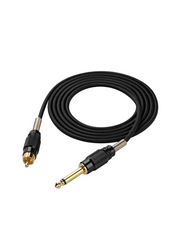 Viper Quatat Braided RCA Cable for PMU & Tattoo Machines
