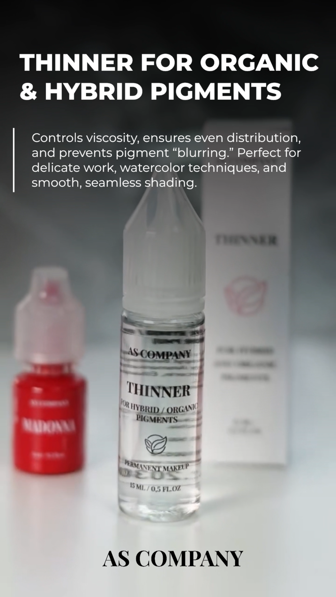 AS Company Thinner for Mineral Pigments 15 ml