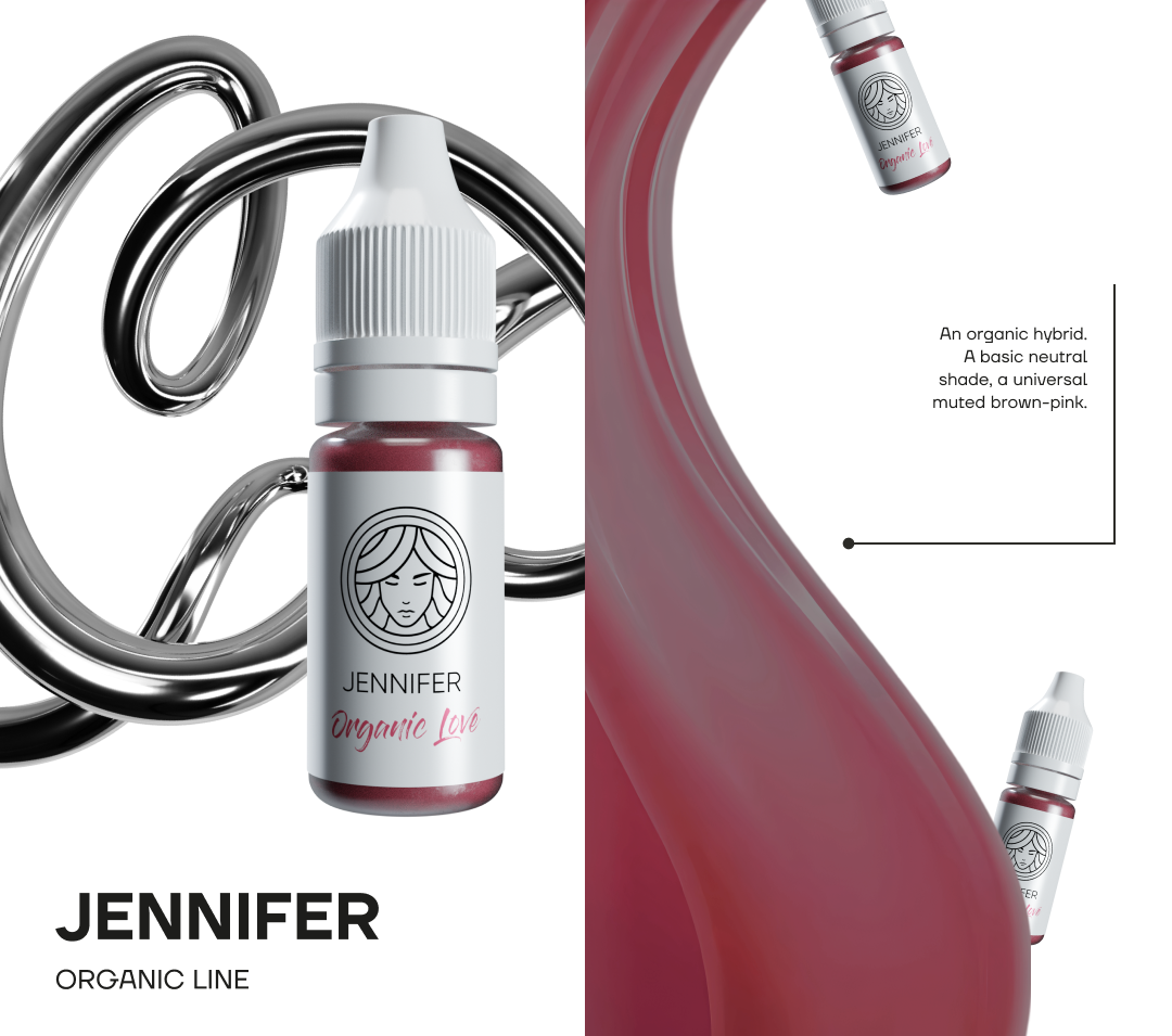 Jennifer face pmu lips organic love -