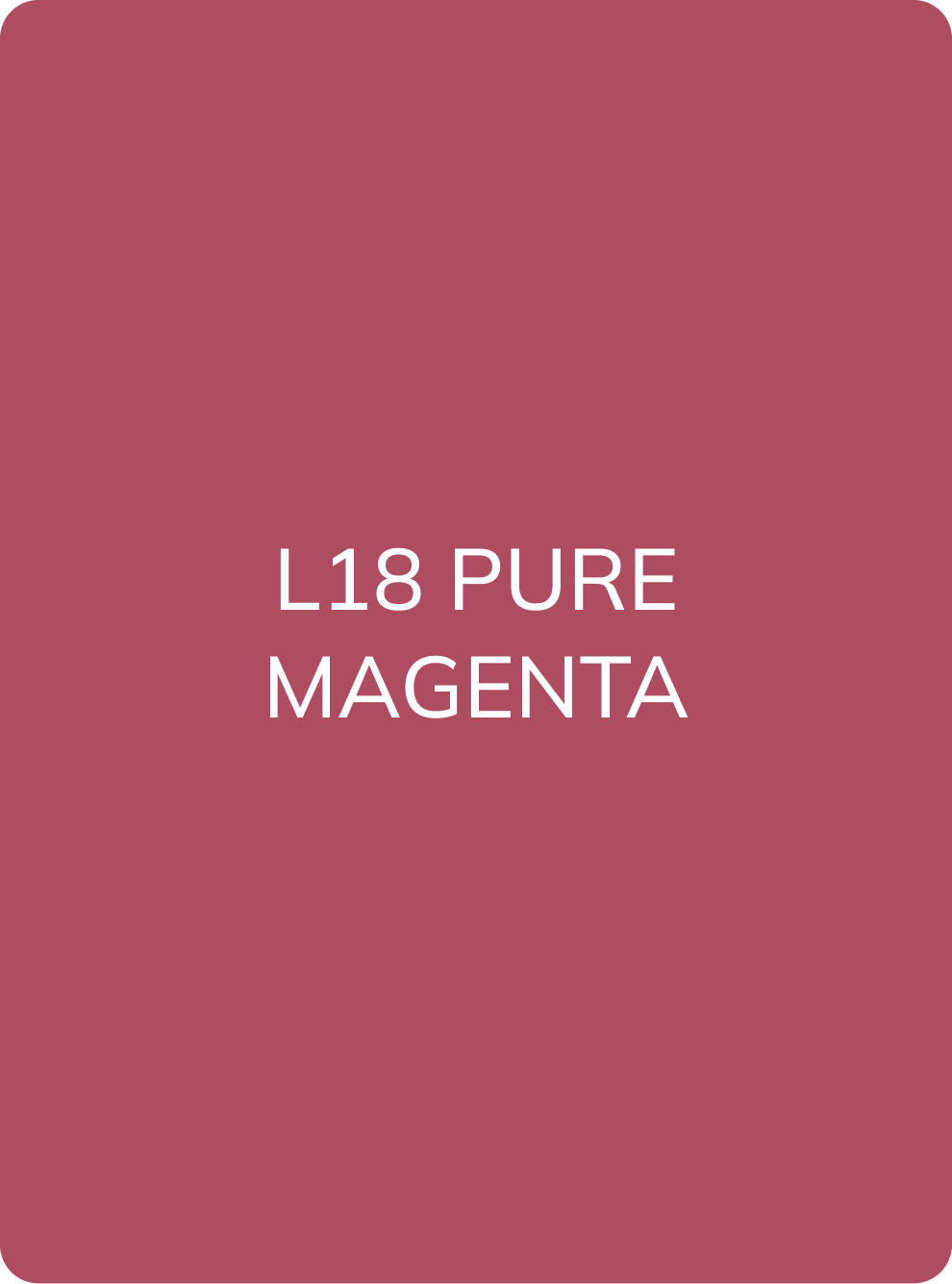 ASCompany Pigment – L18 Pure Magenta 6 ml – Lip Pigment (Opium Colors) 