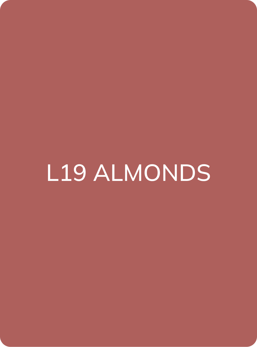 L19 ALMONDS 6ml