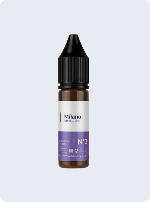 MINERAL PIGMENT EYEBROWS № 3 "MILANO" - PMU Master Boutique 