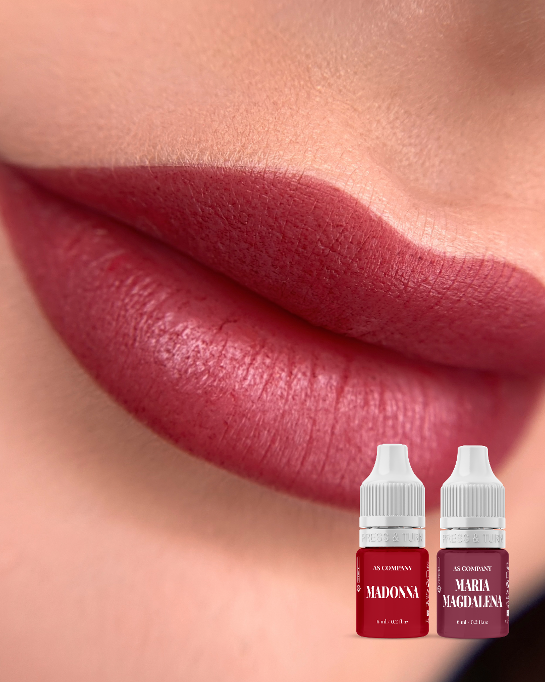 Madonna, Maria Magdalena AS Company Lip Pigments set Paradise Permanent Make-up