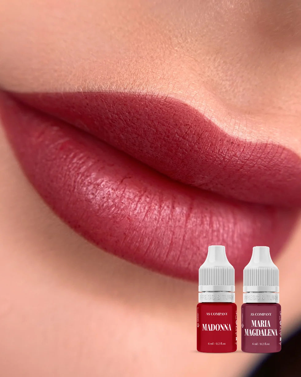 ASCompany Lip Set Paradise by Alina Shakhova – Hybrid Pigments (6 pcs x 6 ml)