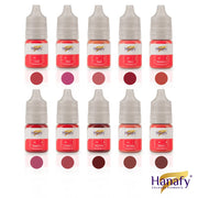 Hanafy Set Lips Main Collection – 10 Hybridpigmente
