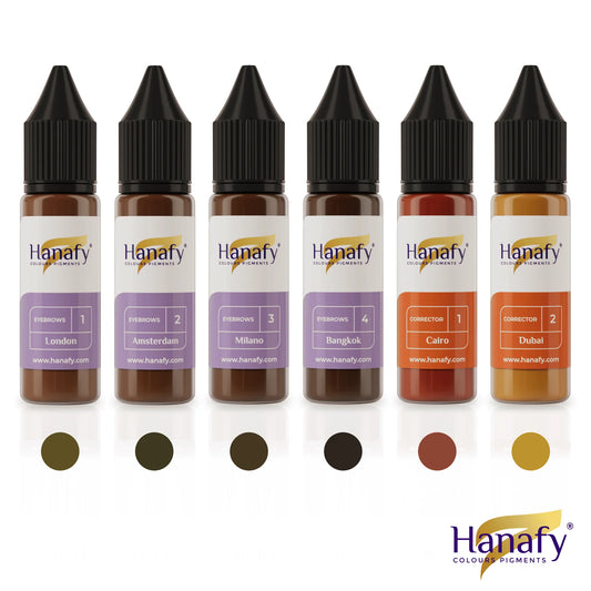 Hanafy Mineral Set – Eyebrows + Correctors