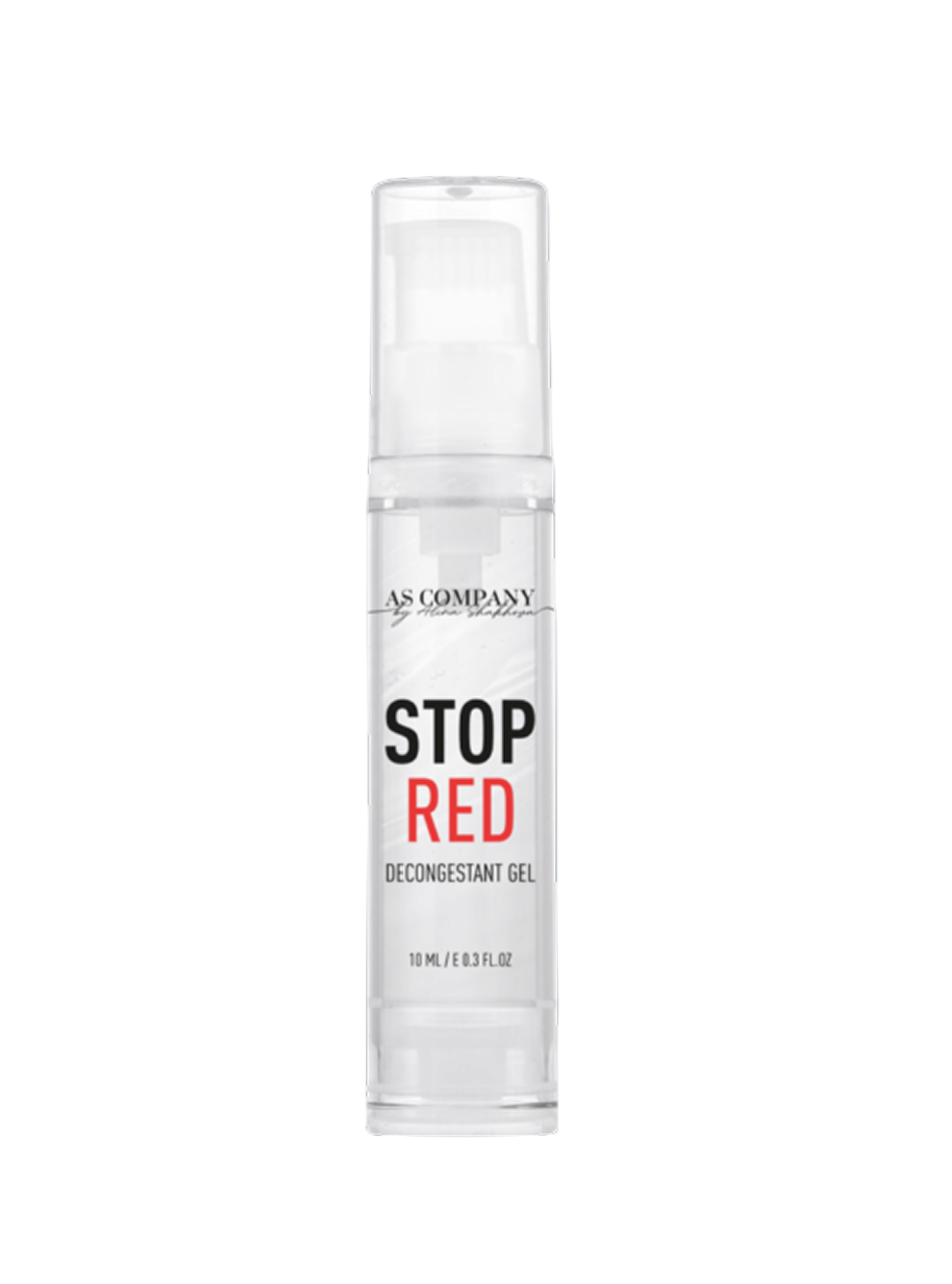 ASCompany Stop Red Anti-Edema Gel 10ml – professionele PMU care gel tegen roodheid en zwelling, anti-ödem Pflege für Permanent Make-up, gel anti-rougeur pour maquillage permanent