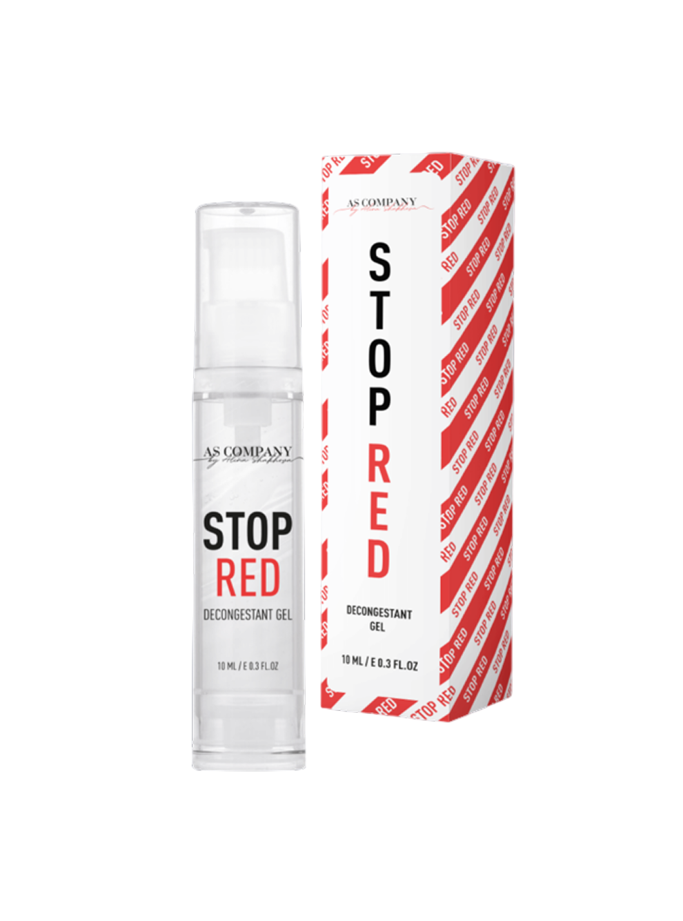 ASCompany Stop Red Gel 10ml voor PMU – anti-redness & anti-swelling verzorging, PMU Anti-Ödem Gel, soin anti-rougeur professionnel PMU