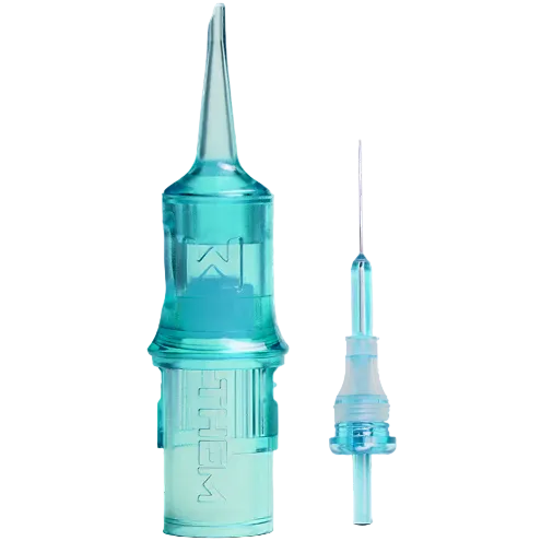 THEM PMU needles – precision cartridge system for permanent makeup
