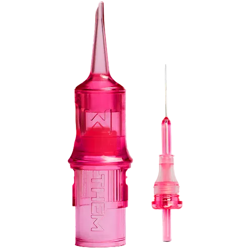 THEM needles for permanent makeup – smooth and stable cartridges